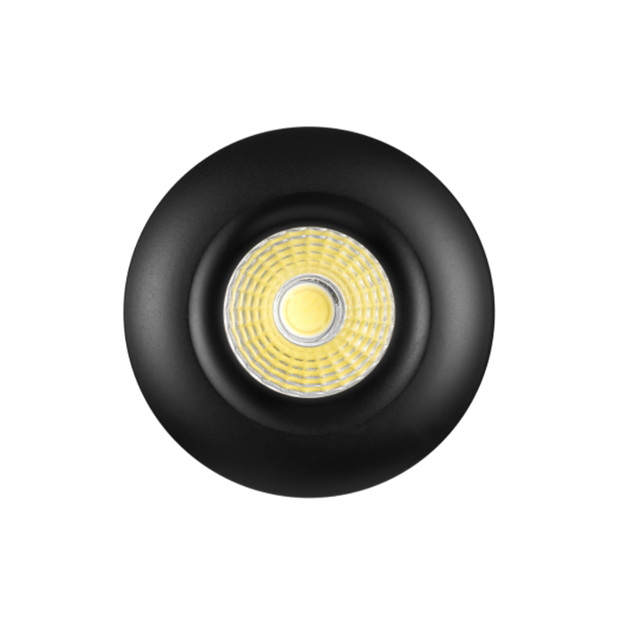 Buy Step Lights Australia Duro Round Stair/Down Light 3W LED 3000K Aluminium, Black - DURO 3R-BK83