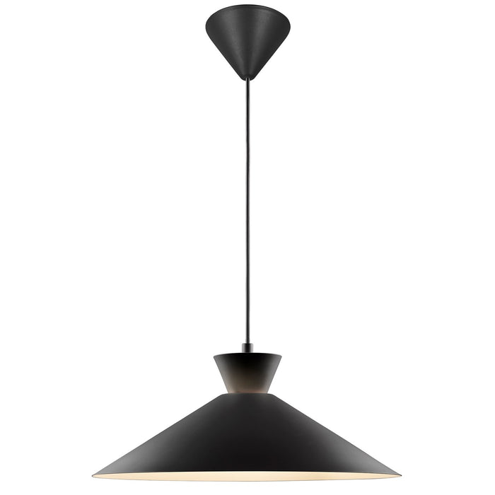 Dial 450mm Pendant Light Black - 2213353003