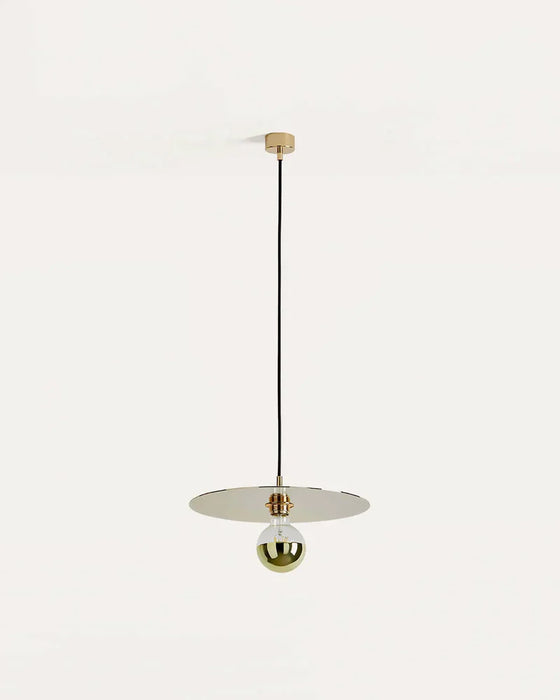 Disc Large Pendant Light Black - ARO.C1038/35/NEG