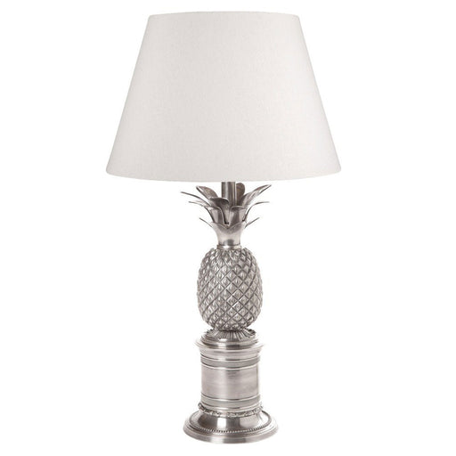 Buy Table Lamps Australia Bermuda 1 Light Antique Silver Pineapple Table Lamp Base Only - ELANK21675AS