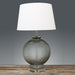 Buy Table Lamps Australia Isabella 1 Light Table Lamp Clear - Textured Glass Ball on Acrylic Base Only - ELANK32026