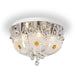 Buy Flush Mount Lights Australia Elanza 5 Light 400mm Flush Mount White - ELANZA CTC40-WH