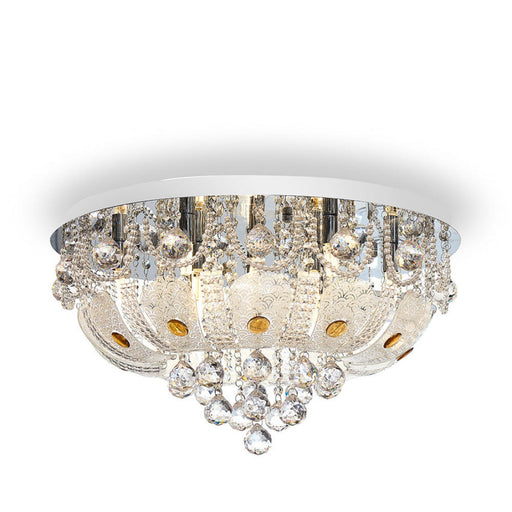 Buy Flush Mount Lights Australia Elanza 10 Light 600mm Flush Mount White - ELANZA CTC60-WH