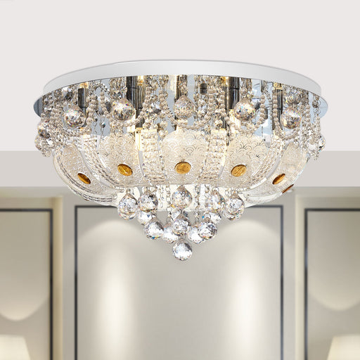 Buy Flush Mount Lights Australia Elanza 10 Light 600mm Flush Mount White - ELANZA CTC60-WH