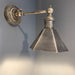Buy Wall Sconce Australia Mayfair 1 Light Sconce With Shade Antique Silver - ELPIM50193AS