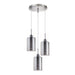Buy Cluster Pendants Australia Interior Iron & Chrome Glass 3 Light Cluster Pendant - ESPEJO1X3R