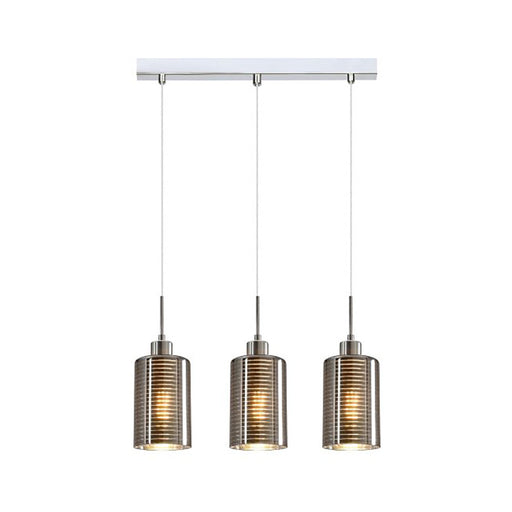 Buy Island Pendant Lights Australia Interior Iron & Chrome Glass 3 Light Island Pendant - ESPEJO1X3S