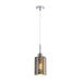 Buy Pendant Lights Australia Interior Iron & Chrome Glass 1 Light Pendant - ESPEJO1