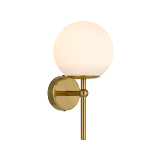 Buy Wall Sconce Australia Eterna 1 Light Wall Light Antique Gold & Opal Matt - ETERNA WB1-AGOP