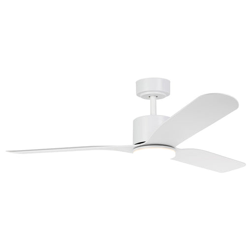 Buy DC Ceiling Fans With Light Australia ILUKA DC Ceiling Fan 52" Matt White With LED - 20537801