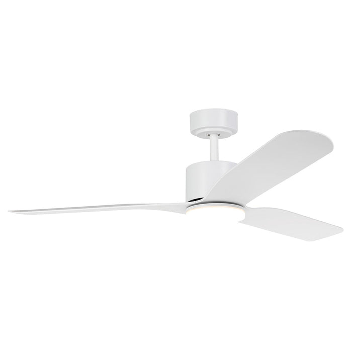 Buy DC Ceiling Fans With Light Australia ILUKA DC Ceiling Fan 52" Matt White With LED - 20537801
