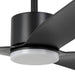 Buy DC Ceiling Fans With Light Australia ILUKA DC Ceiling Fan 60" Matt Black With LED - 20538102