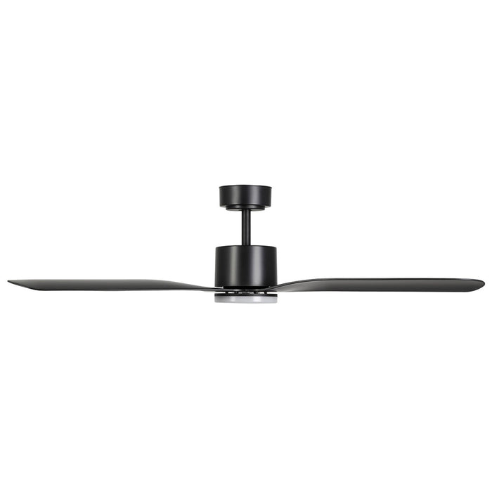 Buy DC Ceiling Fans With Light Australia ILUKA DC Ceiling Fan 52" Matt Black With LED - 20537802