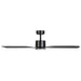Buy DC Ceiling Fans With Light Australia ILUKA DC Ceiling Fan 52" Matt Black With LED - 20537802