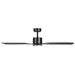 Buy DC Ceiling Fans With Light Australia ILUKA DC Ceiling Fan 60" Matt Black With LED - 20538102