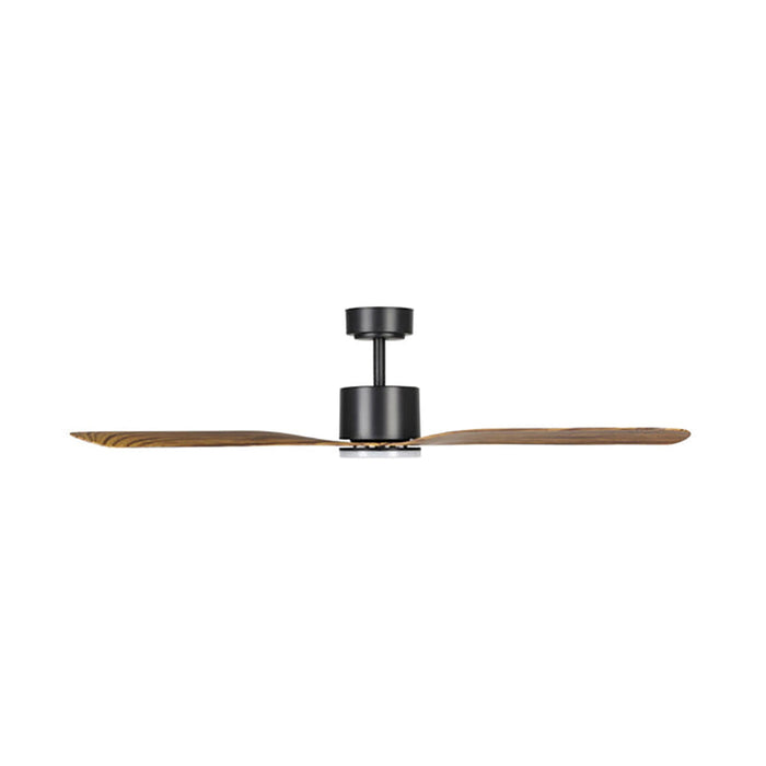 Buy DC Ceiling Fans With Light Australia ILUKA DC Ceiling Fan 60" Black & Wood With LED - 20538115