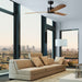 Buy DC Ceiling Fans Australia ILUKA DC Ceiling Fan 60" Black & Wood - 20537915