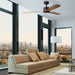 Buy DC Ceiling Fans Australia ILUKA DC Ceiling Fan 52" Black & Wood - 20537715