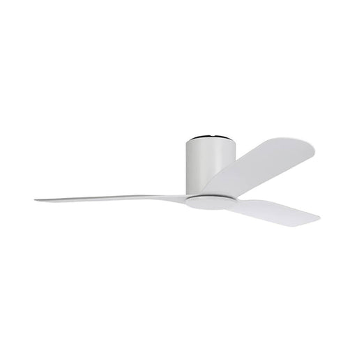 Buy DC Ceiling Fans Australia ILUKA Hugger DC Ceiling Fan 60" Matt White - 20538401