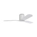 Buy DC Ceiling Fans Australia ILUKA Hugger DC Ceiling Fan 60" Matt White - 20538401