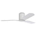 Buy DC Ceiling Fans Australia ILUKA Hugger DC Ceiling Fan 52" Matt White - 20538201