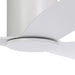 Buy DC Ceiling Fans Australia ILUKA Hugger DC Ceiling Fan 52" Matt White - 20538201