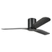 Buy DC Ceiling Fans Australia ILUKA Hugger DC Ceiling Fan 60" Matt Black - 20538402