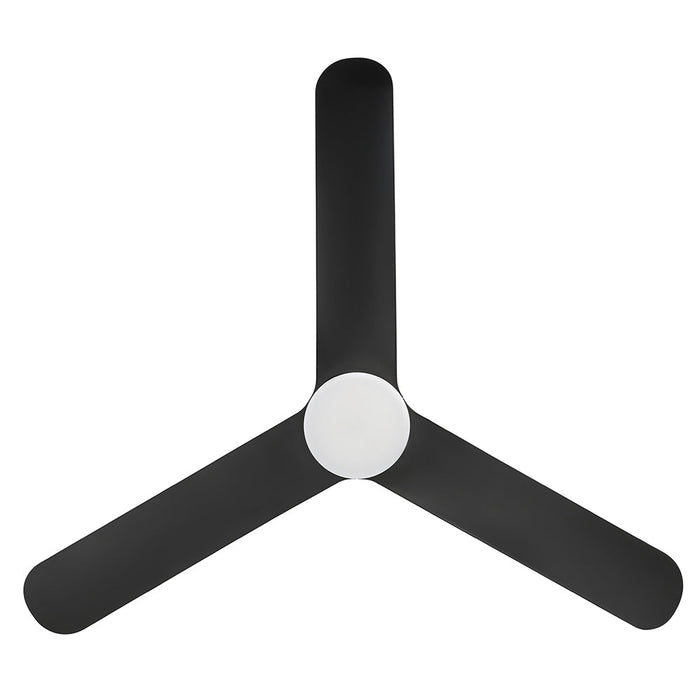 Buy DC Ceiling Fans With Light Australia ILUKA Hugger DC Ceiling Fan 60" Matt Black With LED - 20538502