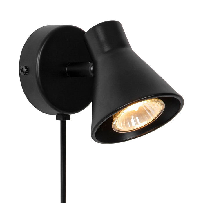 Eik Wall Light Black - 45761003
