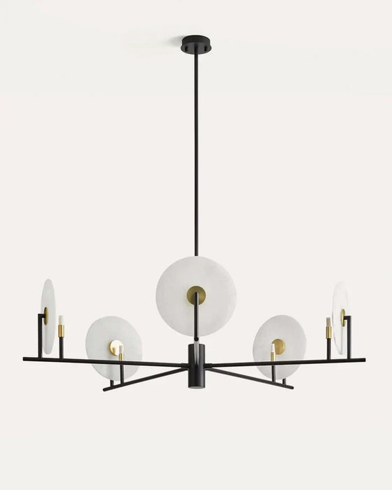 Erto LED 5 Light Pendant 5W 2700k Ceramic - ARO.C1257/5+1097/20