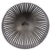 Buy Pendant Lights Australia Esch 1 Light Woven Iron Strips Large Pendant Antique Black - ZAF10407