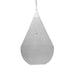 Buy Pendant Lights Australia Europa Large 1 Light Perforated Teardrop Pendant White - ZAF11099