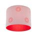 Buy DIY Batten Fix Lights Australia Fabian 1 Light Batten Fix Silver/Red - FAB1BFSLRE