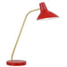 Buy Desk Lamps Australia Farbon 1 Table Lamp Red Metal - FARBON TL-RD