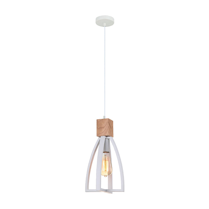 Buy Pendant Lights Australia Faro 1 Light Pendant White - FARO2