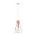 Buy Pendant Lights Australia Faro 1 Light Pendant White - FARO2