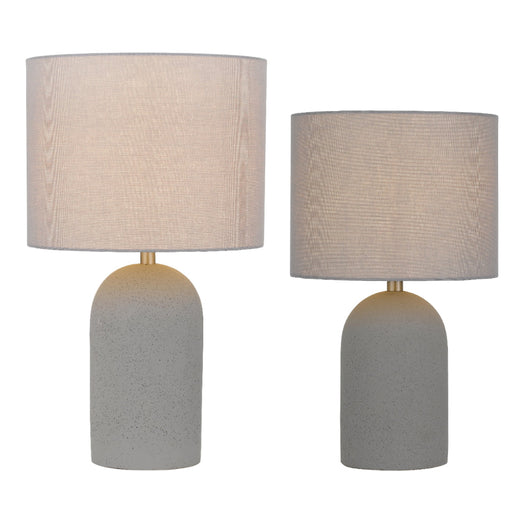 Buy Table Lamps Australia Fevik Table Lamp W240mm Grey Concrete - FEVIK TLS-GY