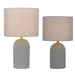 Buy Table Lamps Australia Fevik Table Lamp W240mm Grey Concrete - FEVIK TLS-GY