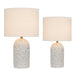 Buy Table Lamps Australia Fevik Table Lamp W300mm White Terrazzo - FEVIK TLM-WHTRIV