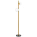Buy Floor Lamps Australia Figaro 2 Light Floor Lamp ES Antique Gold Iron - FIGARO FL2-AGOM