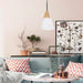 Buy Pendant Lights Australia Finn 1 Light Pendant Blonde Wood With Opal Glass Medium Cone - FINN3