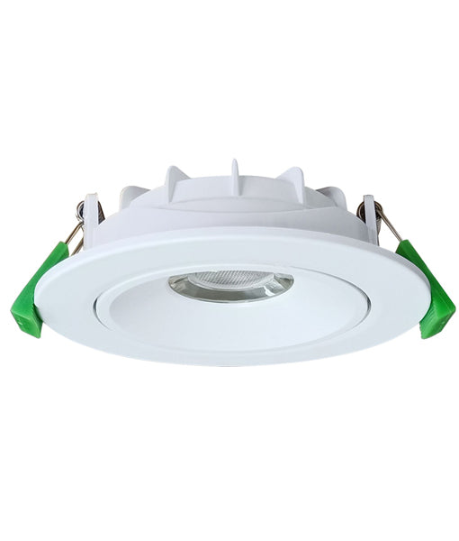 Buy Recessed Downlights Australia FIREFLY LED Gimbal Dimmable Tri-CCT Recessed Downlight White 8W - FIREFLY01A