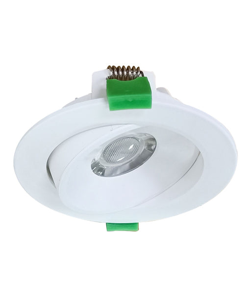 Buy Recessed Downlights Australia FIREFLY LED Gimbal Dimmable Tri-CCT Recessed Downlight White 8W - FIREFLY01A