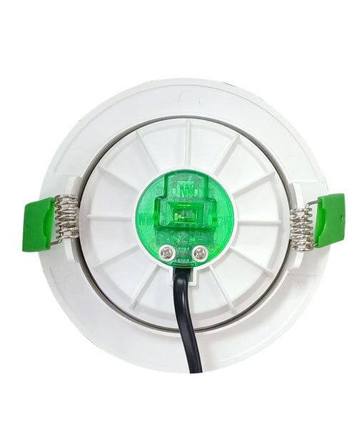 Buy Recessed Downlights Australia FIREFLY LED Gimbal Dimmable Tri-CCT Recessed Downlight White 8W - FIREFLY01A