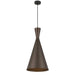 Buy Pendant Lights Australia Flero 30 1 Light Pendant Bronze - FLERO PE30-BZB