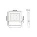 Buy Floodlights Australia LED Flood Light Black 200W 5000K IP65 - FLOOD14