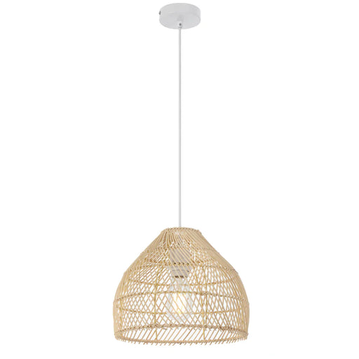 Buy Pendant Lights Australia Frya Pendant Light W300mm Natural Rattan - FRYA PE30-NAT