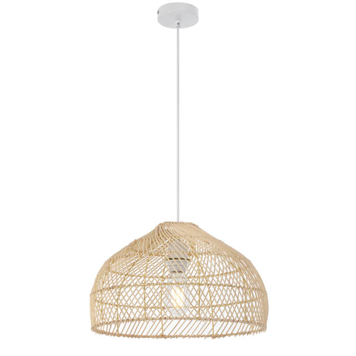 Buy Pendant Lights Australia Frya Pendant Light W400mm Natural Rattan - FRYA PE40-NAT
