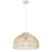 Buy Pendant Lights Australia Frya Pendant Light W400mm Natural Rattan - FRYA PE40-NAT