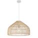 Buy Pendant Lights Australia Frya Pendant Light W500mm Natural Rattan - FRYA PE50-NAT